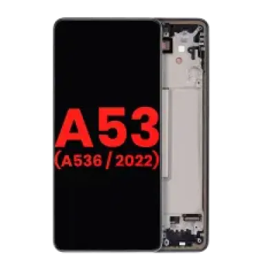 Дисплейний модуль (OLED) для Samsung Galaxy A53 5G (A536 / 2022) (6.46") (Aftermarket Plus) (чорний)