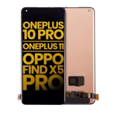 Дисплейний модуль (OLED) для OnePlus 10 Pro / OnePlus 11 / OPPO Find X5 Pro без рамки (Refurbished) (Всі кольори)