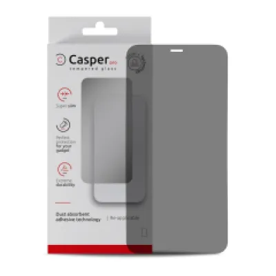 Загартоване скло Casper Pro для iPhone XR / 11 (Retail Packaging) (Privacy)