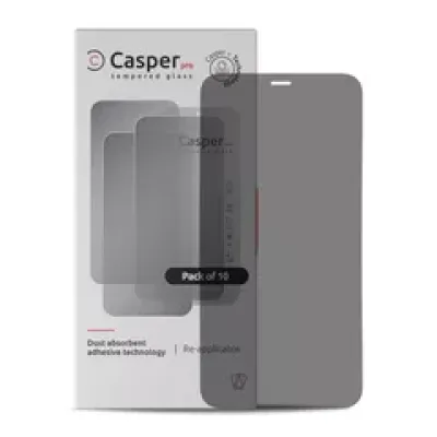 Загартоване скло Casper Pro для iPhone XR / 11 (10 шт) (Privacy)