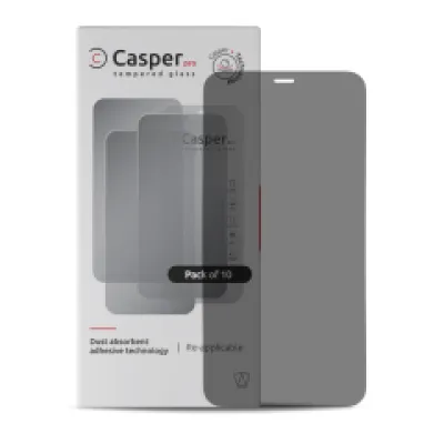 Загартоване скло Casper Pro для iPhone XS Max / 11 Pro Max (10 шт) (Privacy)
