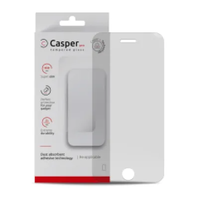 Закалене скло Casper Pro для iPhone 5 / 5S / 5C / SE (2016) (Retail Packaging) (прозоре)