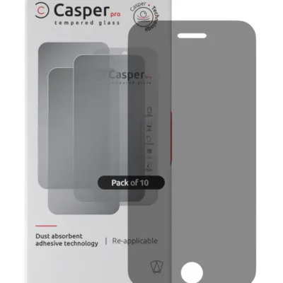 Casper Pro Tempered Glass for iPhone 7 Plus / 8 Plus (10 Pack) (Privacy)