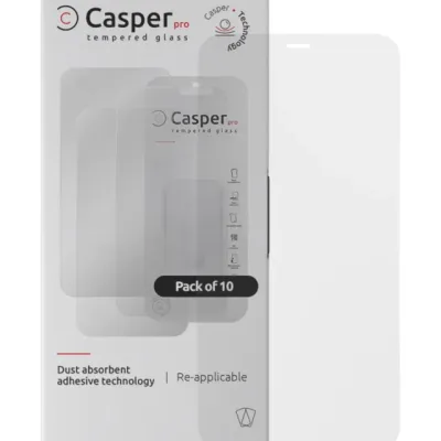 Casper Pro Tempered Glass for iPhone 12 Pro Max (10 Pack) (Matte)