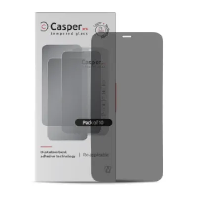 Загартоване скло Casper Pro для iPhone 12 / 12 Pro (10 шт) (Privacy)