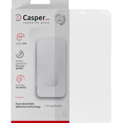 Загартоване скло Casper Pro для iPhone 12 / 12 Pro (Case Friendly) (Retail Packaging) (прозоре)