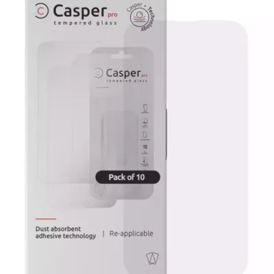 Загартоване скло Casper Pro для iPhone 12 Pro Max (Case Friendly) (10 шт) (прозоре)