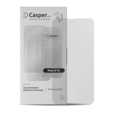 Загартоване скло Casper Pro для iPhone 13 / 13 Pro / 14 / 16e / 17e (10 шт) (Matte)