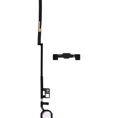 Home Button Flex Cable For iPad 7 (2019) / iPad 8 (2020) / iPad 9 (2021) (Aftermarket Plus) (Silver)