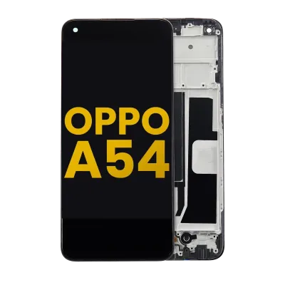 Дисплейний модуль (LCD) для OPPO A54 5G з рамкою (Refurbished) (Всі кольори)