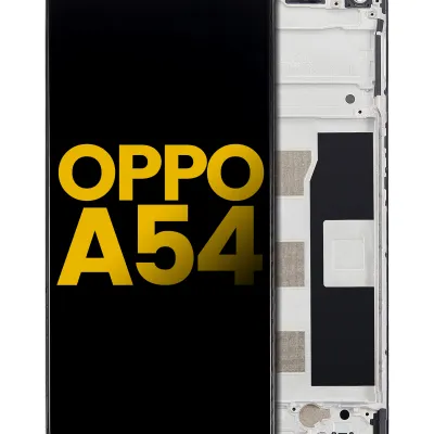 Дисплейний модуль (LCD) для OPPO A54 4G з рамкою (Refurbished) (Всі кольори)