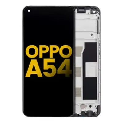 Дисплейний модуль (LCD) для OPPO A54 4G з рамкою (Refurbished) (Всі кольори)