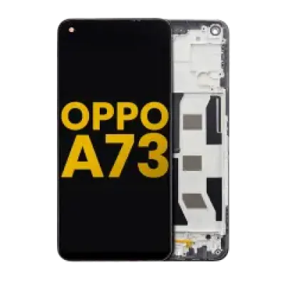 Дисплейний модуль (LCD) для OPPO A73 5G з рамкою (Refurbished) (Всі кольори)