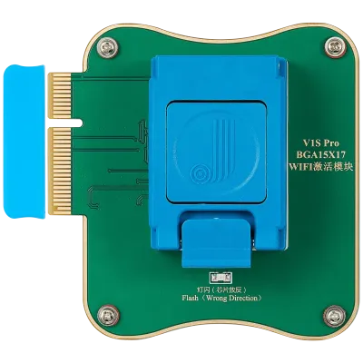 JCID V1S Pro Wi-Fi Chip Unbind Activation Module (BGA15X17) For iPad Pro 12.9" 6th Gen (2022) / Pro 13" 7th Gen (2024) / Air 6 / Mini 7