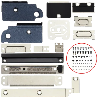 Full Set Small Metal Bracket And Screw Set For MacBook Air 13" (A3113 / Mid 2024 / A3240 / Early 2025)