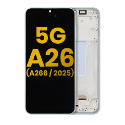 Дисплейний модуль (OLED) з рамкою для Samsung Galaxy A26 5G (A266 / 2025) (Refurbished) (Mint)