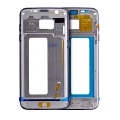 Рамка корпусу з акумулятором для Samsung Galaxy S7 (With Small Parts) (Service Pack) (чорний)