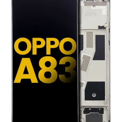 Дисплейний модуль (LCD) з рамкою для OPPO A83 (Refurbished) (Усі кольори)