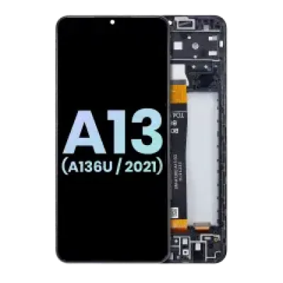 Дисплейний модуль (LCD) з рамкою для Samsung Galaxy A13 5G (A136U / 2021) (US Version) (Service Pack) (All Colors)