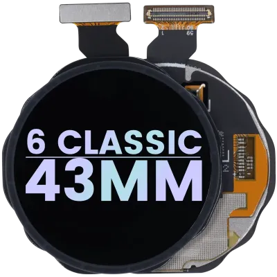 Дисплейний модуль (OLED) для Samsung Galaxy Watch 6 Classic (43mm) (Service Pack) (чорний)