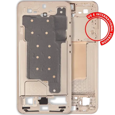 Рамка корпусу для Samsung Galaxy S25 5G (US & International Version) (Pink Gold)