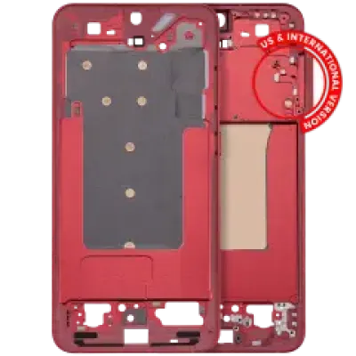 Рамка для Samsung Galaxy S25 Plus 5G (US & International Version) (Coral Red)