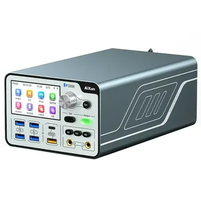 AiXun P3208 блок живлення 320 Вт 32 В / 8 А з USB-хабом на 20 портів для iPhone 7–16 Pro Max (110 В / Північна Америка)