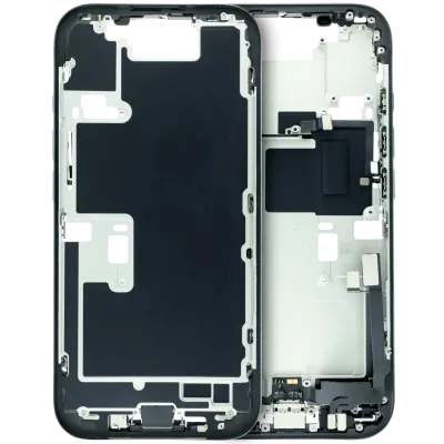 Корпус з акумулятором, шлейфом зарядки й дрібними деталями для iPhone 16 Pro (Genuine OEM) (US Version) (Black Titanium)