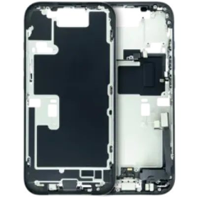 Корпус з акумулятором, шлейфом зарядки й дрібними деталями для iPhone 16 Pro (Genuine OEM) (US Version) (Black Titanium)