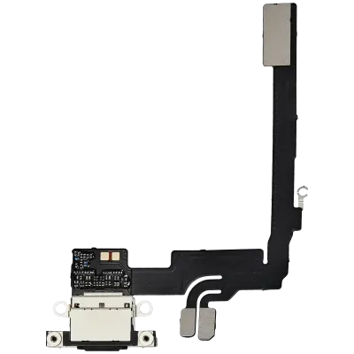 Charging Port Flex Cable For iPhone 16 Pro (Genuine OEM) (Black Titanium)