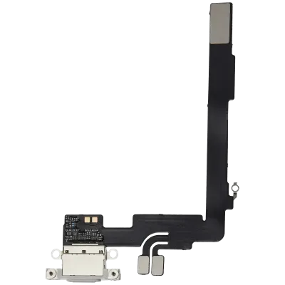 Charging Port Flex Cable For iPhone 16 Pro Max (Genuine OEM) (White Titanium)