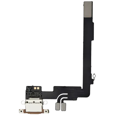 Charging Port Flex Cable For iPhone 16 Pro Max (Genuine OEM) (Desert Titanium)