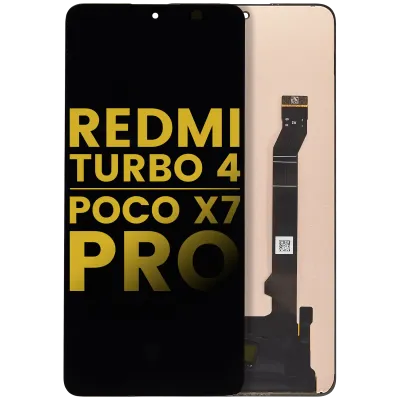 Дисплейний модуль (OLED) без рамки для Xiaomi Redmi Turbo 4 / Xiaomi Poco X7 Pro (Refurbished) (All Colors)