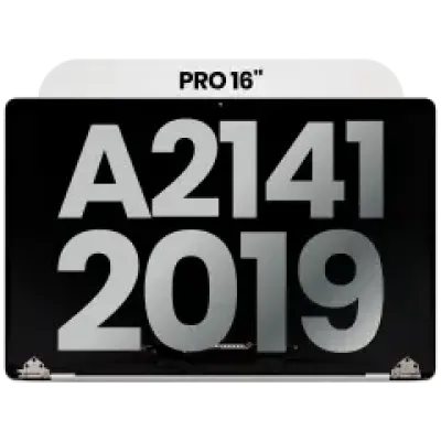 Дисплейний модуль LCD для MacBook Pro 16" (A2141 / Mid 2019) (Used OEM Pull: Grade C) (сріблястий)