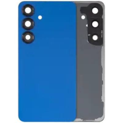 Задня кришка з скло камери для Samsung Galaxy S25 5G (No Logo) (Aftermarket Plus) (Navy)