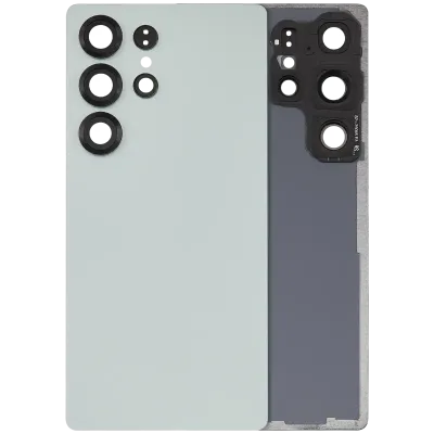 Задне скло з скло камери для Samsung Galaxy S25 Ultra 5G (No Logo) (Aftermarket Plus) (Titanium Jade Green)