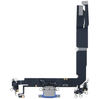 Charging Port Flex Cable For iPhone 16 Plus (Genuine OEM) (Ultramarine)