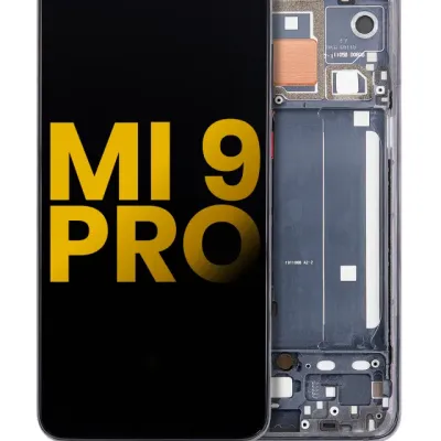 OLED Assembly With Frame For Xiaomi Mi 9 Pro (Refurbished) (Titanium Black)
