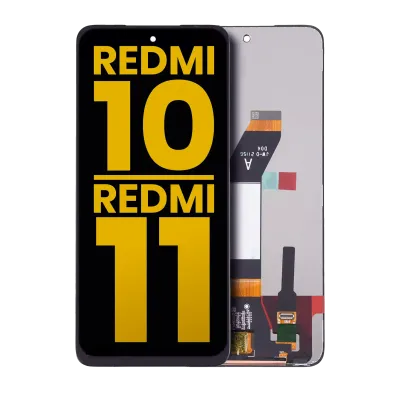 Дисплейний модуль (LCD) без рамки для Xiaomi Redmi 10 (2021) / Redmi 10 (2022) / Redmi 10 Prime / Note 11 4G (Aftermarket Plus) (All Colors)