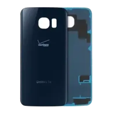 Задне скло для Samsung Galaxy S6 (Verizon Logo) (Service Pack) (Black Sapphire)