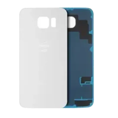 Задне скло для Samsung Galaxy S6 (Verizon 4G) (Service Pack) (білий)
