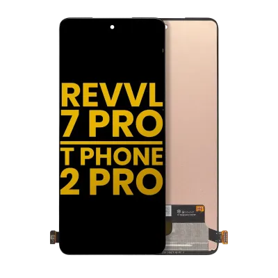 OLED Assembly Without Frame For T-Mobile Revvl 7 Pro / T Phone 2 Pro 5G (Refurbished) (All Colors)