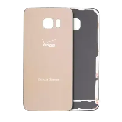 Задня кришка для Samsung Galaxy S6 Edge (Verizon 4G) (Service Pack) (золотий)