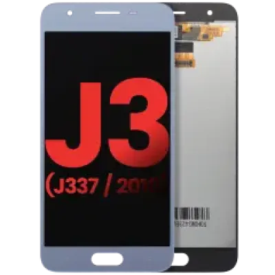 Дисплейний модуль (LCD) для Samsung Galaxy J3 Star (J337 / 2018) / Aura / Amp Prime 3 без рамки (Aftermarket Plus) (синій)