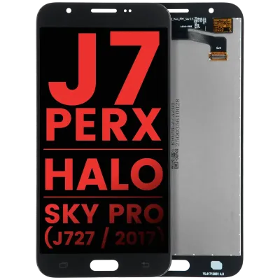 LCD Assembly Without Frame For Samsung Galaxy J7 Perx / Halo / Sky Pro (J727 / 2017) (Aftermarket Plus) (Black)