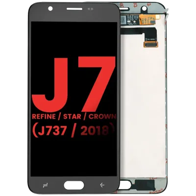LCD Assembly Without Frame For Samsung Galaxy J7 Refine / Star / Crown (J737 / 2018) (Aftermarket Plus) (Black)