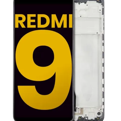 Дисплейний модуль для Xiaomi Redmi 9 / Poco M2 з рамкою (Refurbished) (усі кольори)