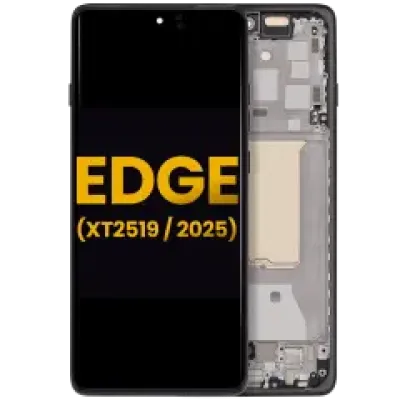Дисплейний модуль (OLED) з рамкою для Motorola Moto Edge (XT2519 / 2025) (Refurbished) (Deep Forest)