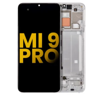 Дисплейний модуль (OLED) з рамкою для Xiaomi Mi 9 Pro (Refurbished) (Dream White)