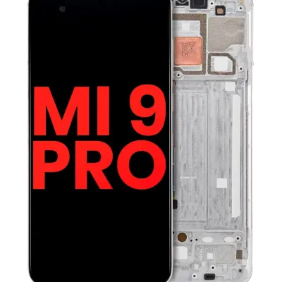 OLED Assembly With Frame For Xiaomi Mi 9 Pro (Aftermarket Plus) (Dream White)